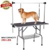 36" Professional Dog Pet Grooming Table Adjustable Heavy Duty Portable w/Arm & Noose & Mesh Tray