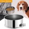 Hanging Food Bowl Detachable Pet Cage Food Water Bowl